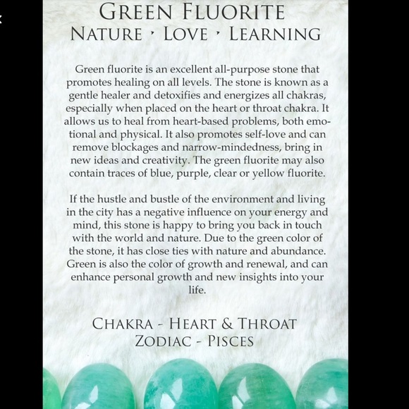 GREEN FLUORITE QUARTZ MUSHROOM HEALING STONE 2 1/2 IN TALL NEW - Picture 7 of 7